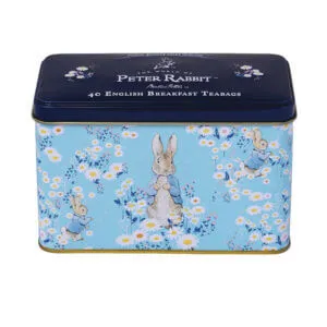 This decorative tin, named