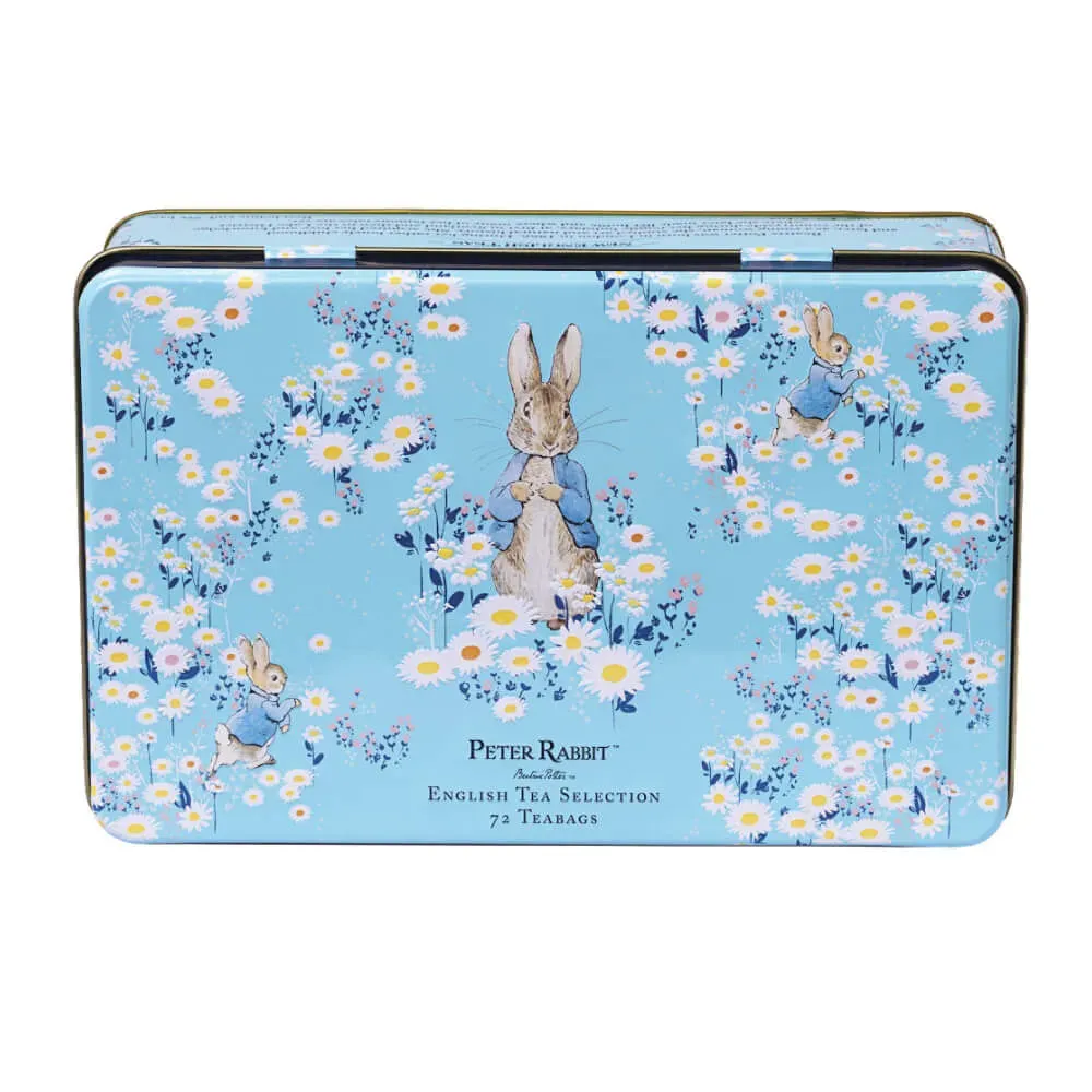This charming rectangular tin box, named
