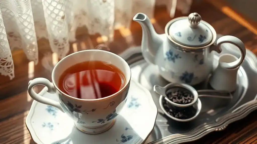 british morning tea blending