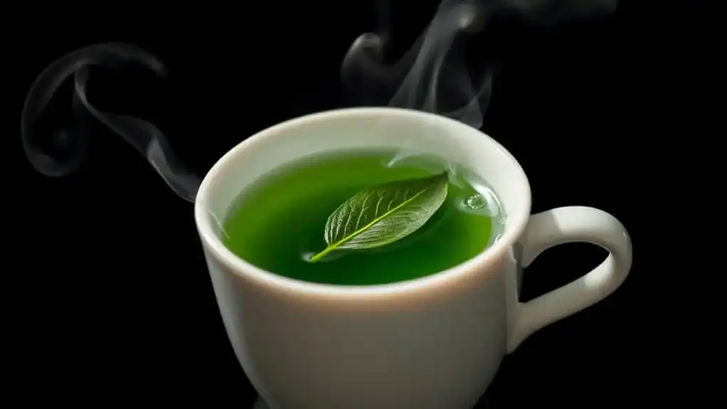 mind calming compound in tea