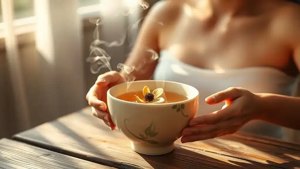 tea reduces stress response