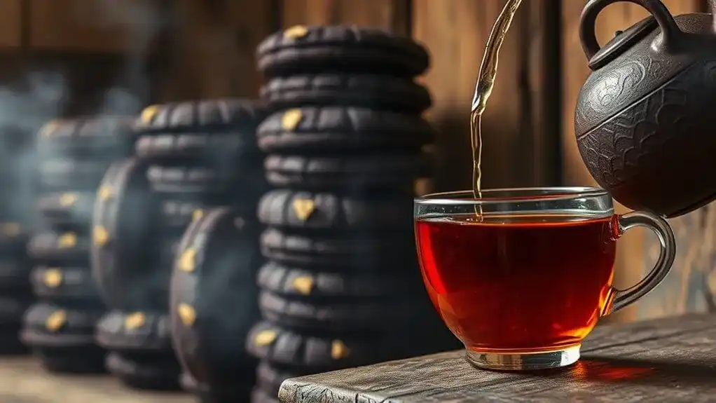 traditional fermented tea process