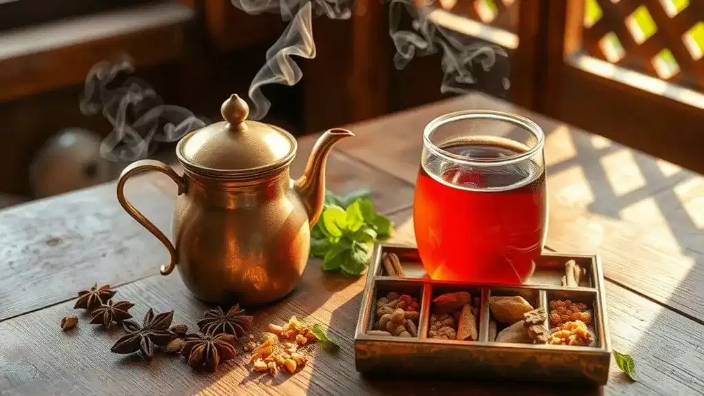sweet and spicy tea