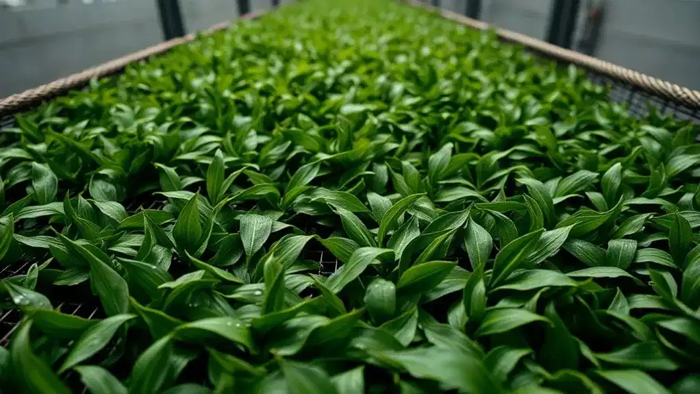 the process of withering