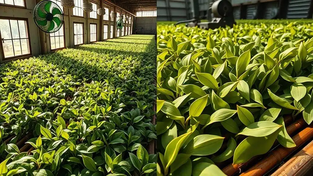 withering methods comparison analysis