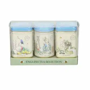 A charming English tea selection in Beatrix Potter's 