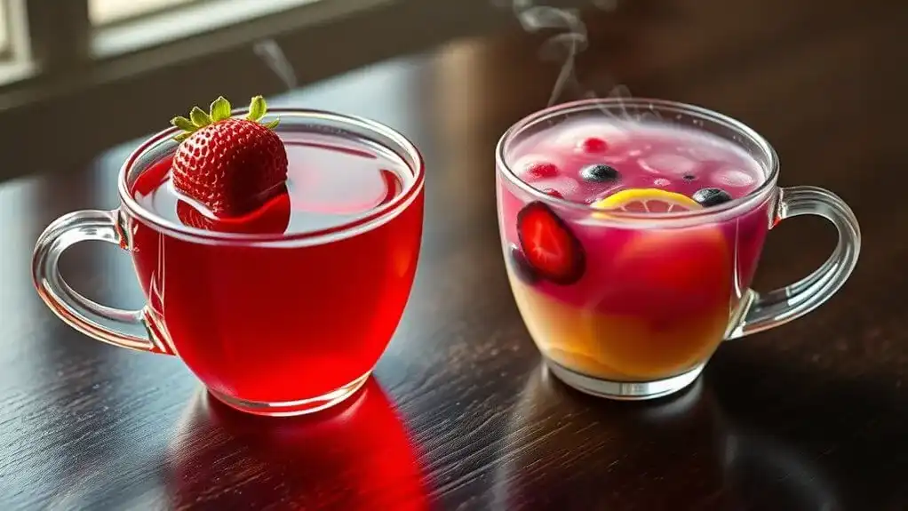 balanced fruit tea combinations