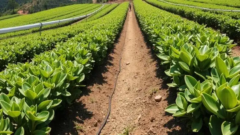 drought resistant tea gardening techniques