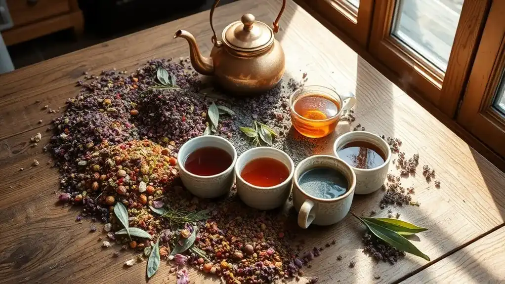 european herbal tea blends