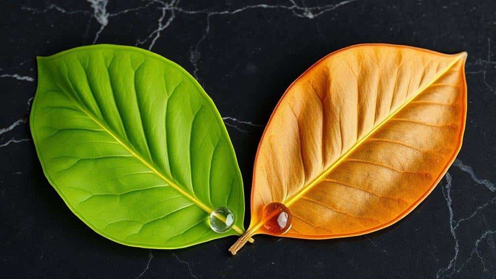 seasonal chemical variations observed