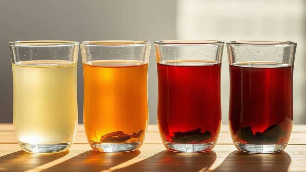 tea color and appearance
