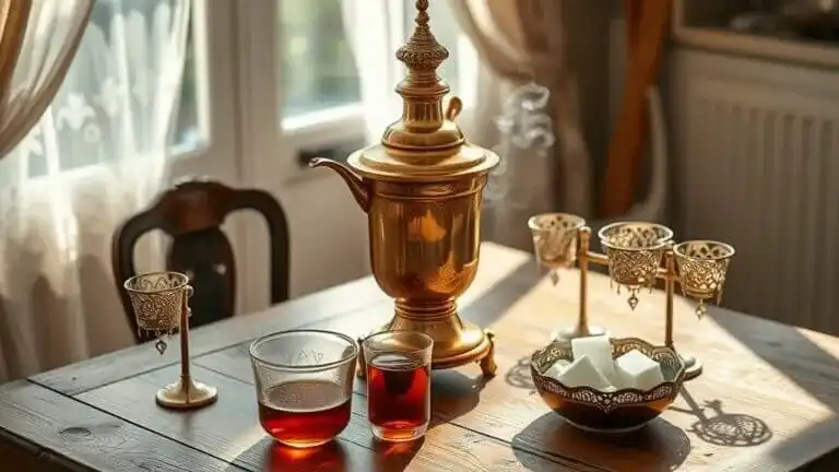tea customs influenced by technology